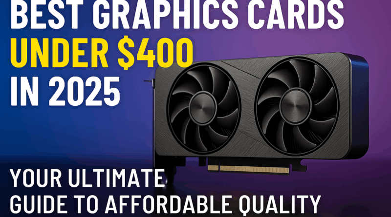 Best Graphics Cards Under $400 in 2025: A Comprehensive Guide