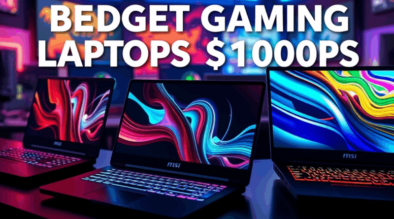 Best Budget Gaming Laptops Under $1000: Your Gateway to Affordable Gaming
