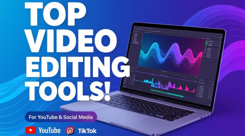 Top Video Editing Tools for YouTube and Social Media